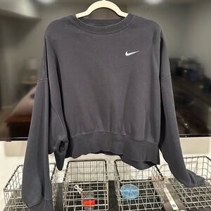 Nike Cropped Sweatshirt Size Medium